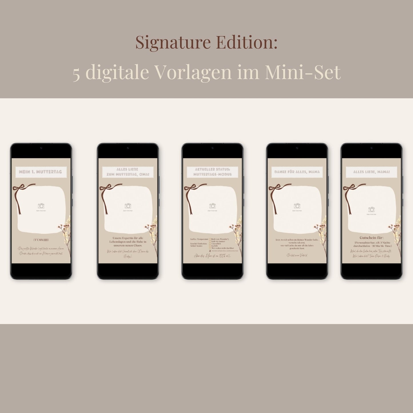 Muttertags-Special 2026: Die digitale Signature Edition