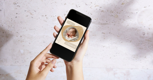 Das digitale Monats-Update: So dokumentierst du das Wachstum deines Babys stilvoll